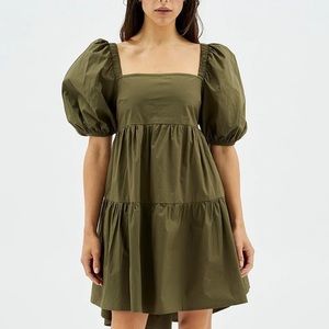 NWT Mink Pink Issy Babydoll Smock Dress | Size Small